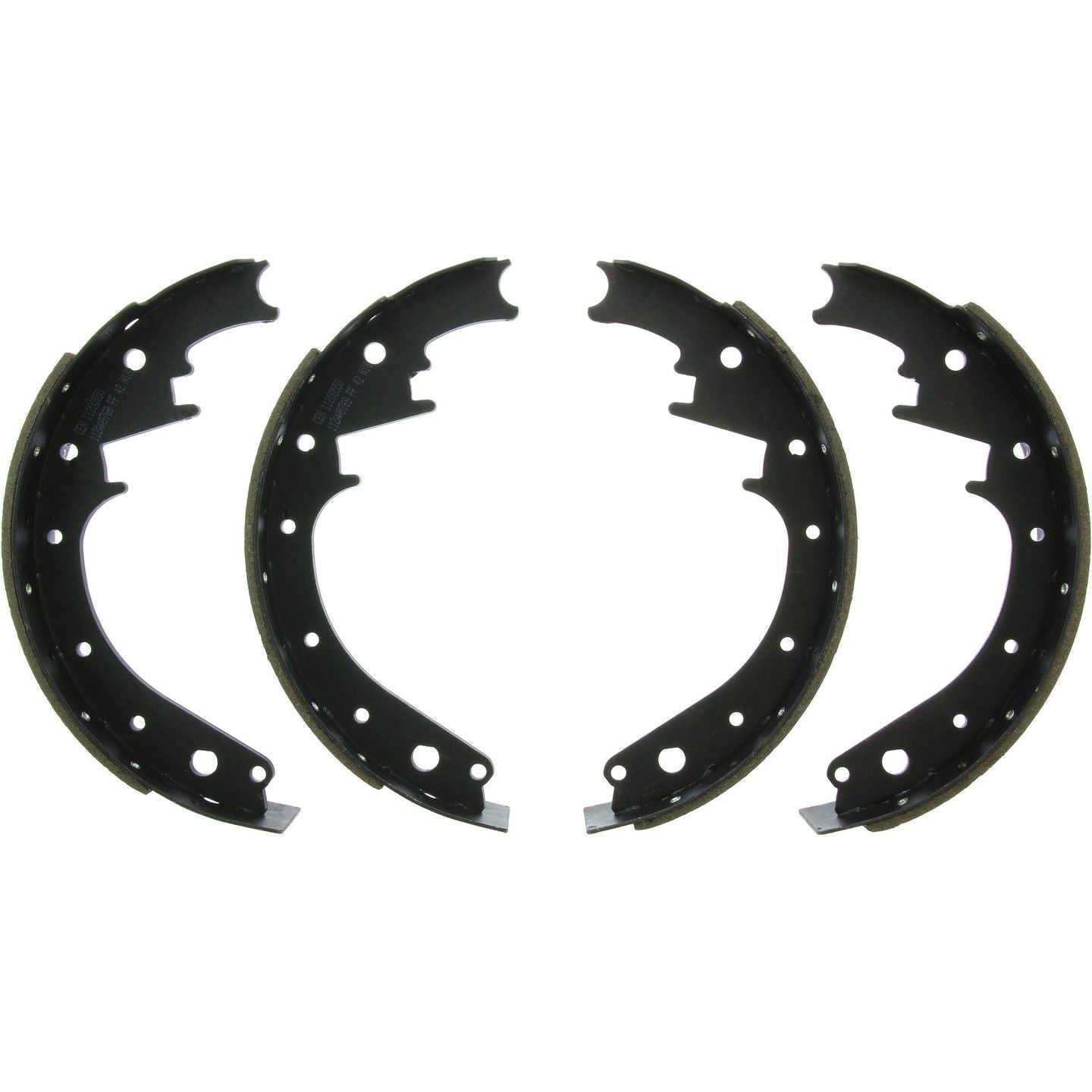 Centric Parts Drum Brake Shoe with Specialized Friction for Hard Working Vehicles 112.00550