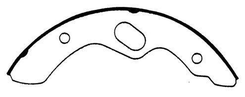 Centric Parts Heavy Duty Brake Shoes 112.06040