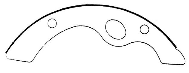 Centric Parts Heavy Duty Brake Shoes 112.06320