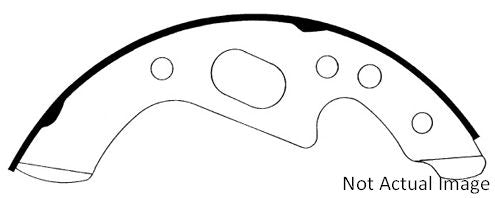 Centric Parts Heavy Duty Brake Shoes 112.06690