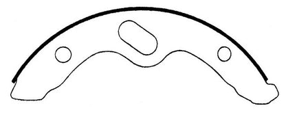 Centric Parts Heavy Duty Brake Shoes 112.06840
