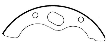 Stoptech Centric Heavy Duty Brake Shoes - Rear 112.07270