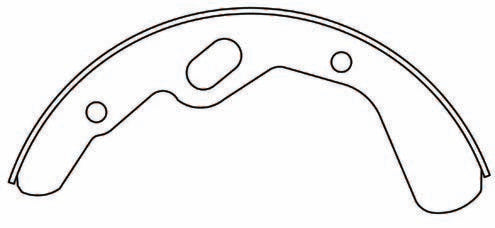 Centric Parts Heavy Duty Brake Shoes 112.08340