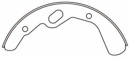 Centric Parts Heavy Duty Brake Shoes 112.08340