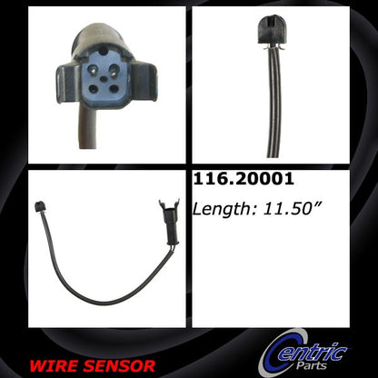 Centric Parts Brake Pad Sensor Wire 116.20001