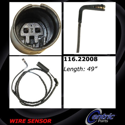 Centric Parts Disc Brake Pad Wear Sensor 116.22008