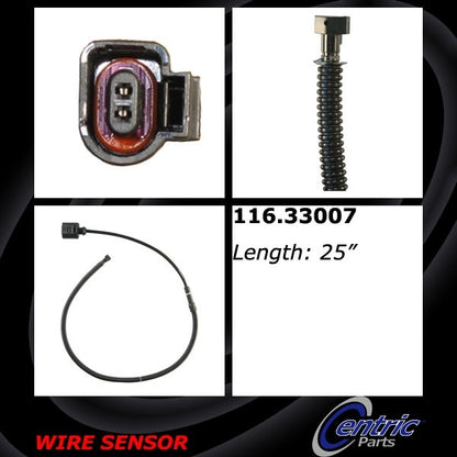 Centric Parts Brake Pad Sensor Wire 116.33007