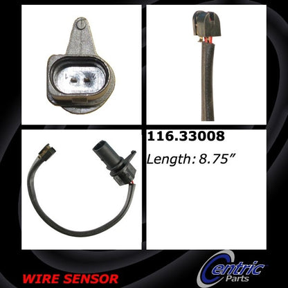 Centric Parts Brake Pad Sensor Wire 116.33008