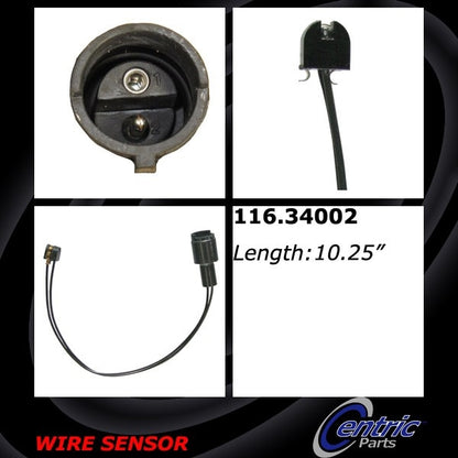 Centric Parts Disc Brake Pad Wear Sensor 116.34002