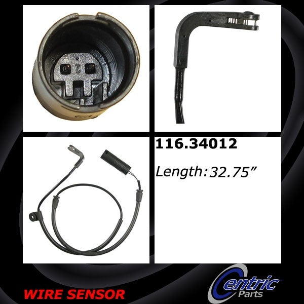 Centric Parts Disc Brake Pad Wear Sensor 116.34012