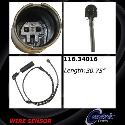 Centric Parts Disc Brake Pad Wear Sensor 116.34016