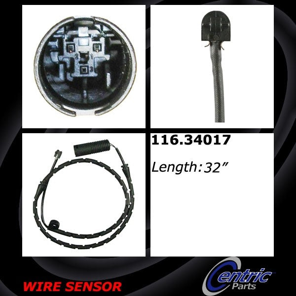 Centric Parts Disc Brake Pad Wear Sensor 116.34017