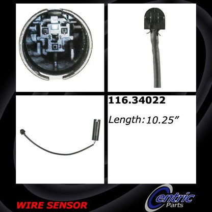 Centric Parts Brake Pad Sensor Wire 116.34022