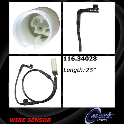 Centric Parts Disc Brake Pad Wear Sensor 116.34028