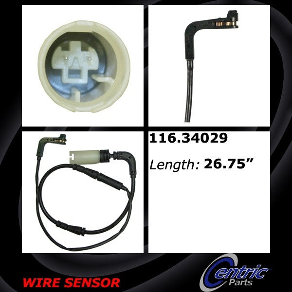 Centric Parts Disc Brake Pad Wear Sensor 116.34029