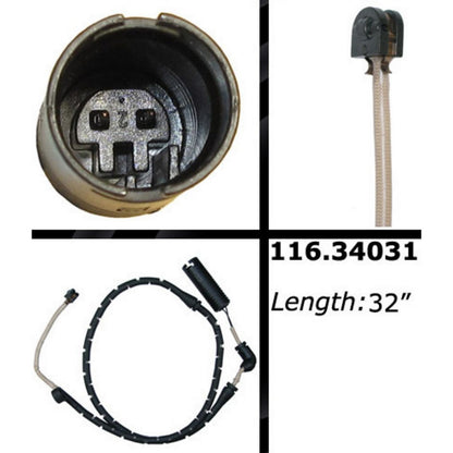 Stoptech Centric 04-10 BMW X3 Front Brake Pad Sensor Wire 116.34031
