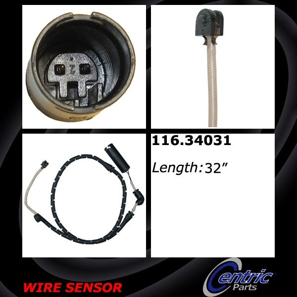 Centric Parts Disc Brake Pad Wear Sensor 116.34031