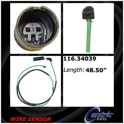 Centric Parts Brake Pad Sensor Wire 116.34039