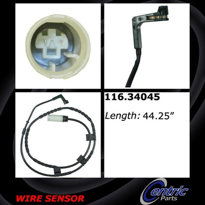 Centric Parts Disc Brake Pad Wear Sensor with Application‑Specific Fit for Mini Cooper 2007-2010 116.34045