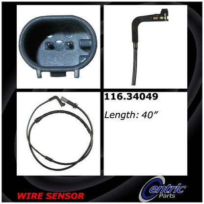 Stoptech Centric 08-13 BMW X6 11-13 BMW X5 Rear Pad Sensor 116.34049