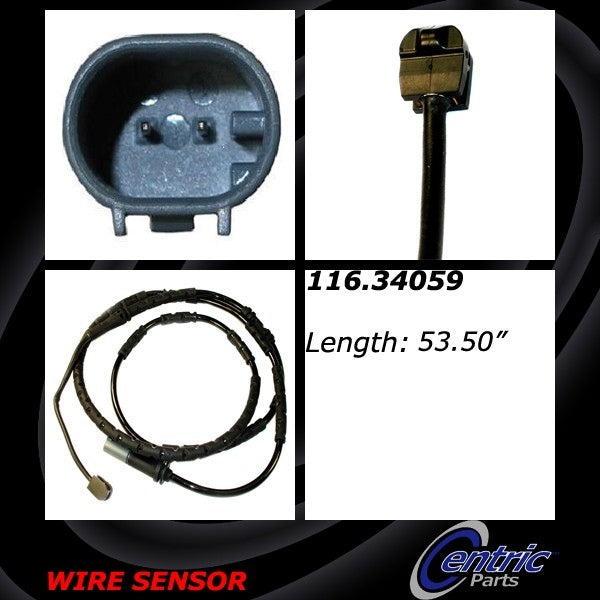Centric Parts Brake Pad Sensor Wire 116.34059