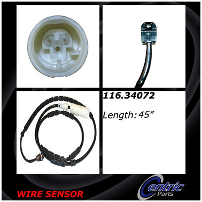 Stoptech Centric 10-14 BMW X1 Rear Brake Pad Sensor Wire 116.34072