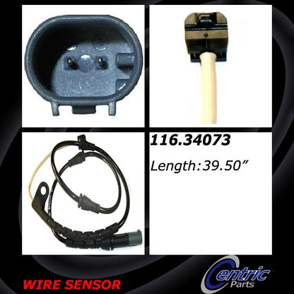 Centric Parts Disc Brake Pad Wear Sensor 116.34073