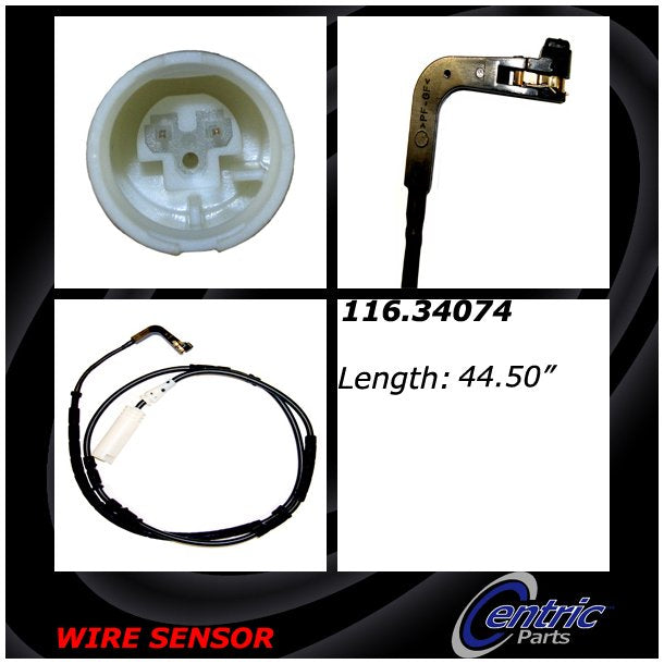 Centric Parts Brake Pad Sensor Wire 116.34074