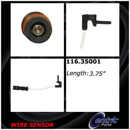 Centric Parts Disc Brake Pad Wear Sensor 116.35001