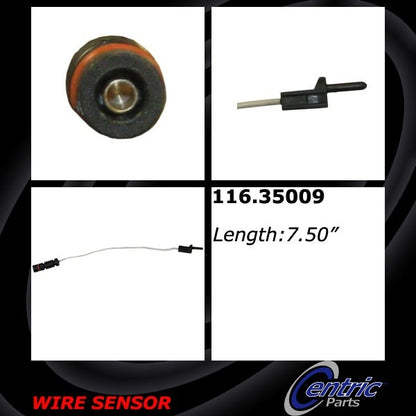 Centric Parts Disc Brake Pad Wear Sensor 116.35009