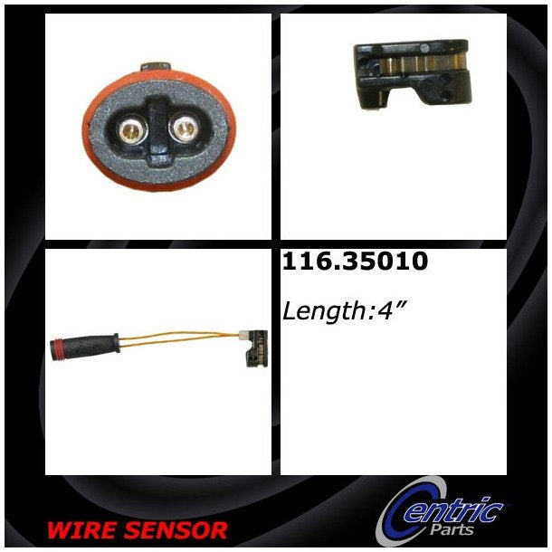 Centric Parts Disc Brake Pad Wear Sensor 116.35010