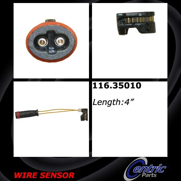 Centric Parts Disc Brake Pad Wear Sensor 116.35010