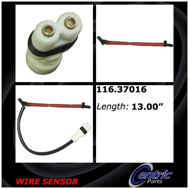 Centric Parts Brake Pad Sensor Wire 116.37016