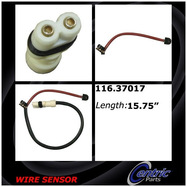 Centric Parts Brake Pad Sensor Wire 116.37017