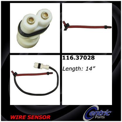Centric Parts Brake Pad Sensor Wire 116.37028
