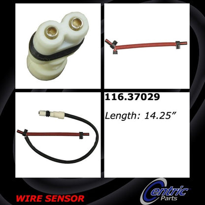 Centric Parts Brake Pad Sensor Wire 116.37029