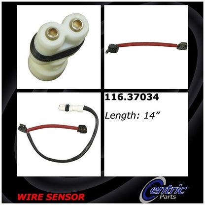 Stoptech Centric 08-12 Porsche Cayman (W/Iron Rotors) Front Driver Side Brake Pad Sensor Wire 116.37034