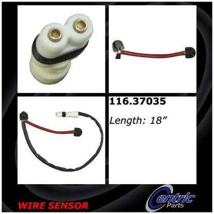 Centric Parts Brake Pad Sensor Wire 116.37035