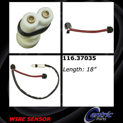 Centric Parts Brake Pad Sensor Wire 116.37035