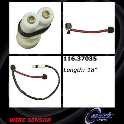 Centric Parts Brake Pad Sensor Wire 116.37035
