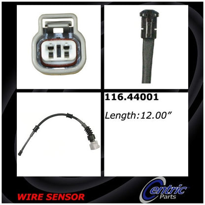 Centric Parts Disc Brake Pad Wear Sensor for 1993-1994 Lexus LS400 116.44001