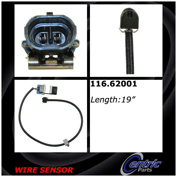 Centric Parts Brake Pad Sensor Wire 116.62001