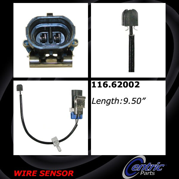 Centric Parts Brake Pad Sensor Wire 116.62002