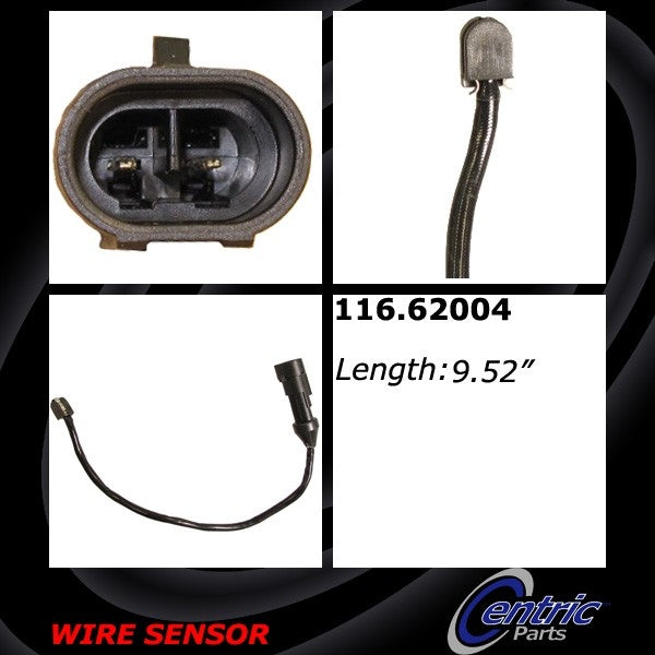 Centric Parts Disc Brake Pad Wear Sensor for 2009-2013 Chevrolet Corvette 116.62004