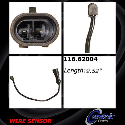 Centric Parts Disc Brake Pad Wear Sensor for 2009-2013 Chevrolet Corvette 116.62004