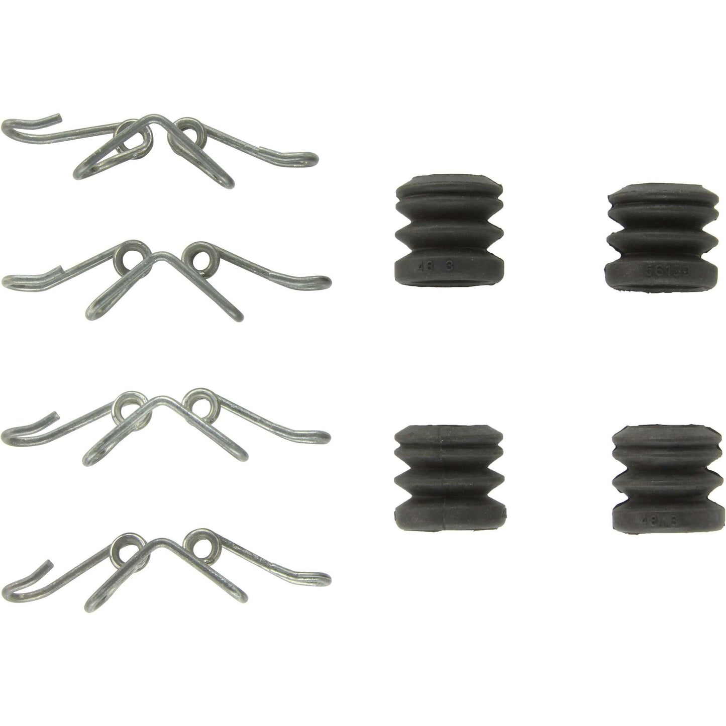 Centric Parts Disc Brake Hardware Kit Premium with Application Specific for 2003-2006 Dodge Sprinter 2500/3500 and Freightliner Sprinter 2500/3500 117.35039