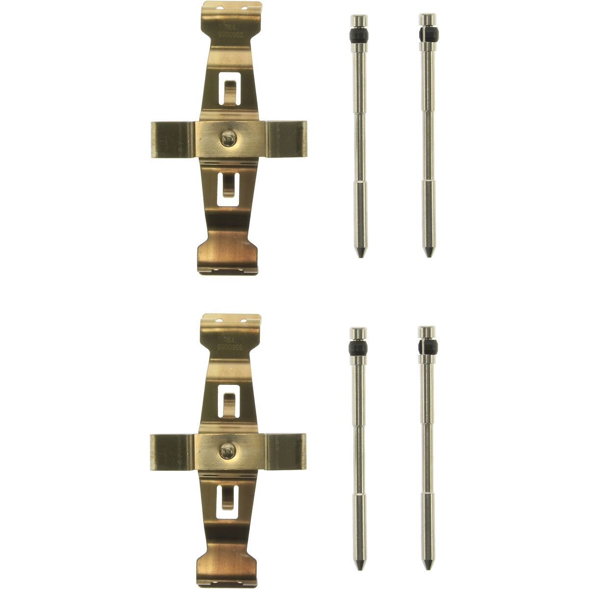 Centric Parts Disc Brake Hardware Kit Premium with Application Specific Fit for Mercedes-Benz C63 AMG 2012, CLS63 AMG 2014-2012, CLS63 AMG S 2018-2014, E63 AMG 2015-2010, E63 AMG S 2015-2014 117.35058