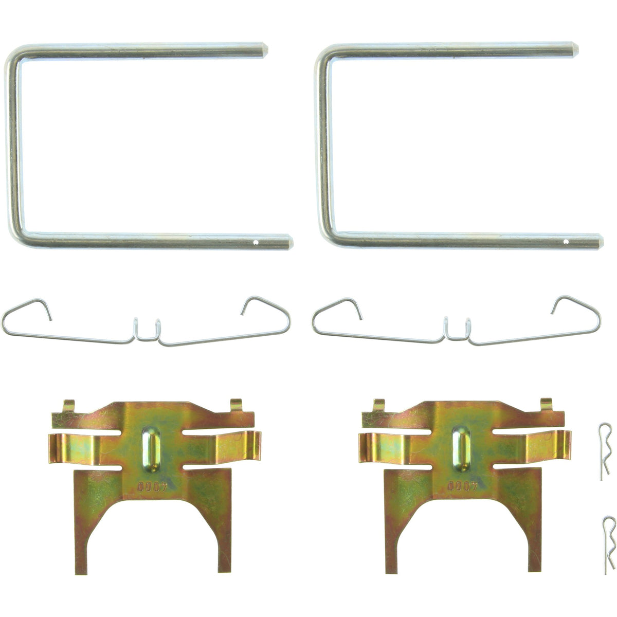 Centric Parts Disc Brake Hardware Kit Premium for Saab 99 1980-1974 Saab 900 1987-1979 117.38004