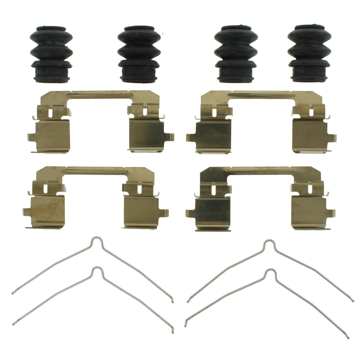 Centric Parts Disc Brake Hardware Kit Premium with Application Specific for 2013-2015 Acura ILX 2012-2015 Honda Civic 2005-2006 CR-V 2012-2016 117.40047