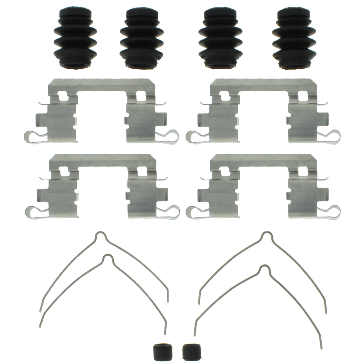 Centric Parts Disc Brake Hardware Kit for 2013-2015 Acura ILX, 2012 Honda Civic, 2020-2016 Civic, 2011-2016 CR-Z 117.40051